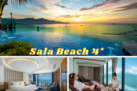 Phòng khách sạn Sala Beach 4 sao giá rẻ