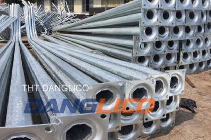 Báo giá cột đèn chiếu sáng mạ kẽm các loại