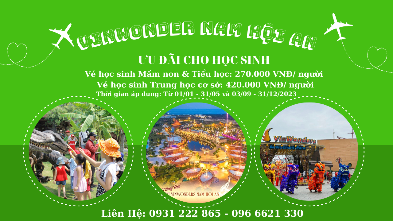 Vé Vinwonders Nam Hội An