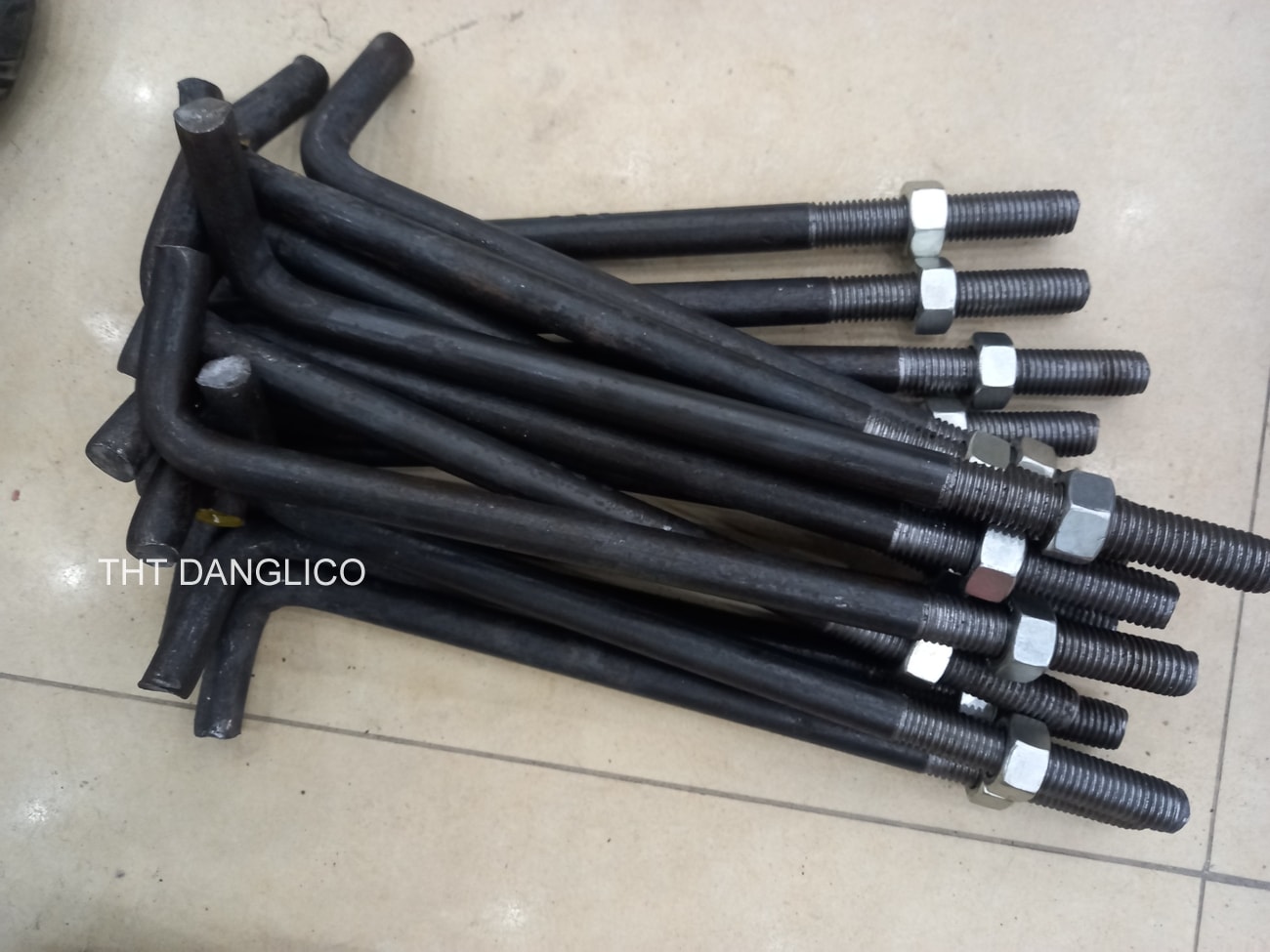 bulong neo móng cường độ, bu lôn cấp bền 8.8 cho cột đèn