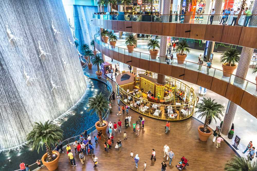 trung tâm thương mại ở Dubai