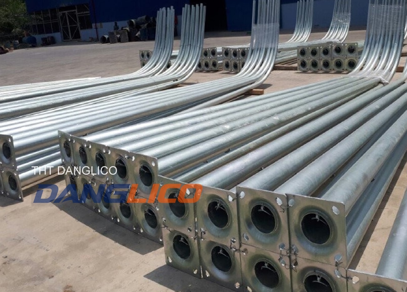 cột đèn mạ kẽm đà nẵng chất lượng, uy tín